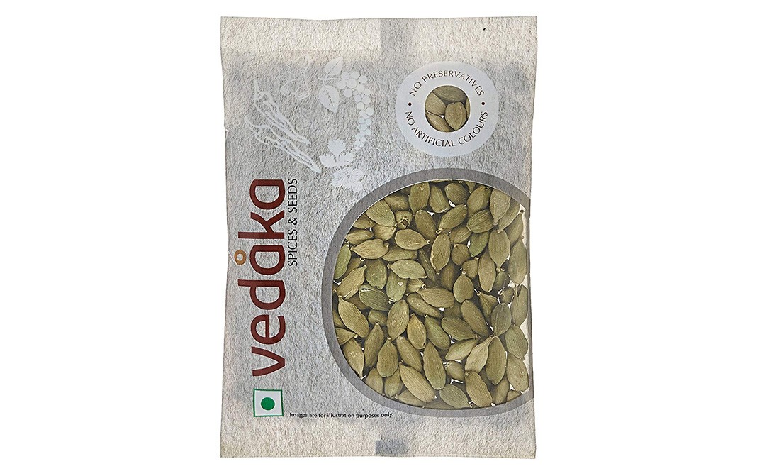 Vedaka Cardamom (Elaichi)   Pack  100 grams